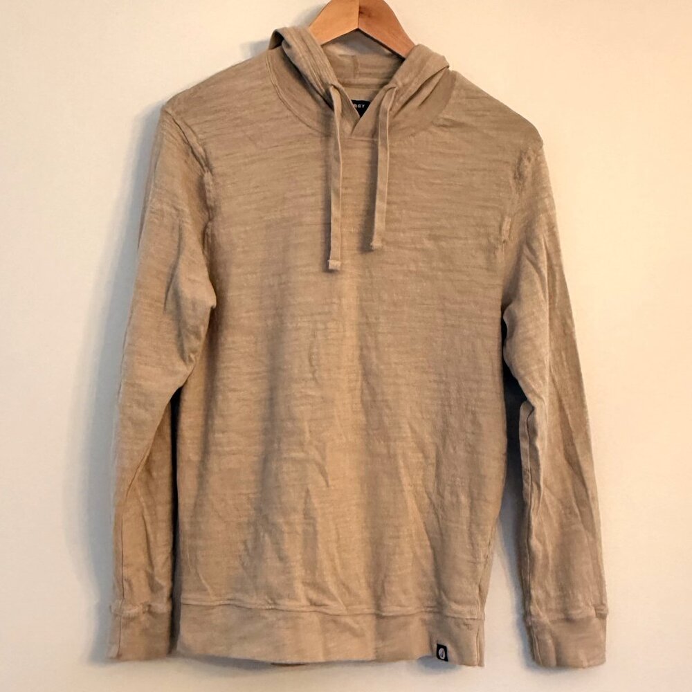 Sperry Premium Men's Khaki Long Sleeve Hoodie